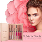12 Matte Colors Lipstick Box
