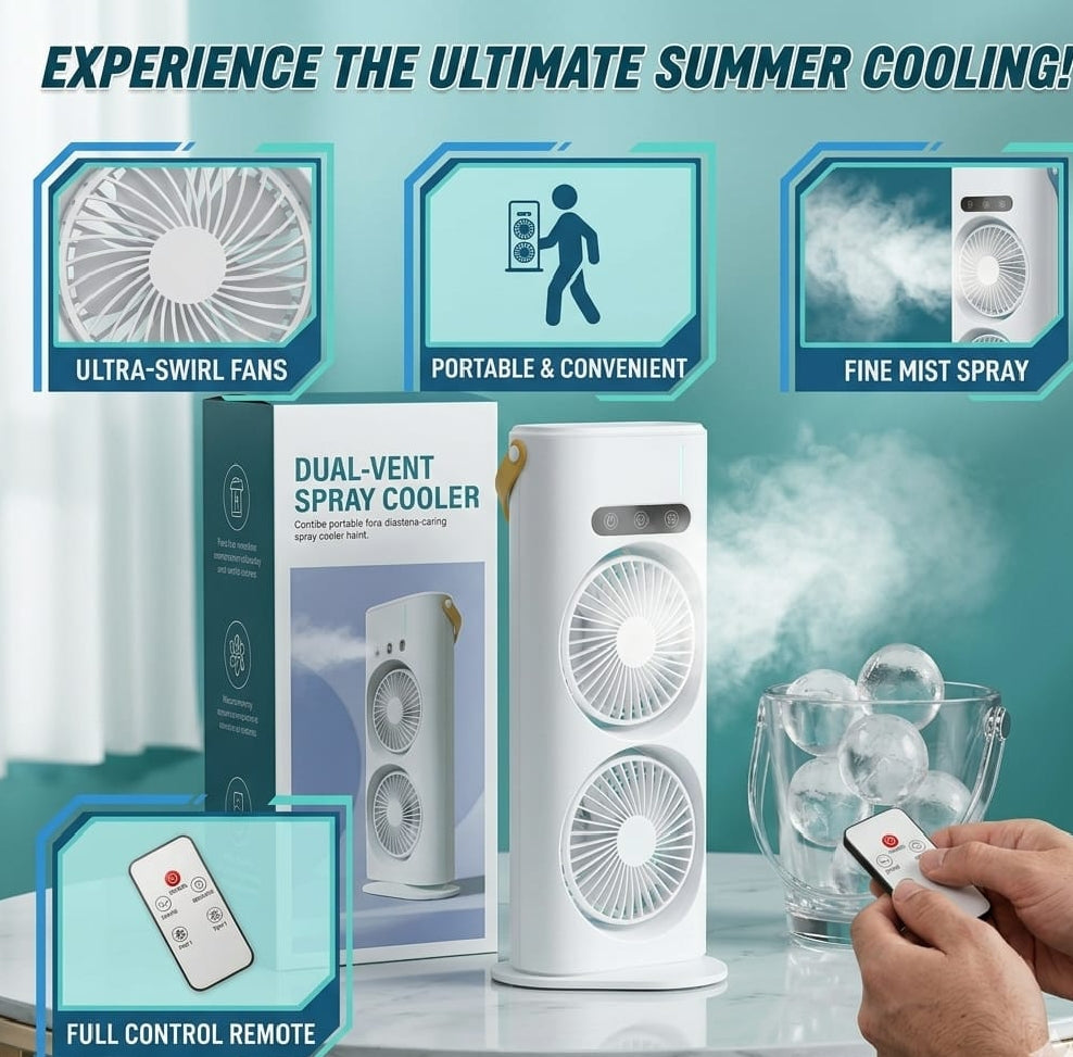 Double Ended Spray Fan