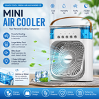 Mist Cooling Fan - Mini Air Cooler  | USA Quality