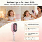 Hair Brush with Water Spray