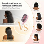 Hair Brush with Water Spray