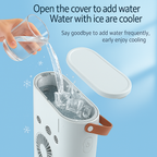 Large  USB Fan With Mist Water Cooler for Office Kitchen and Home