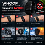 WHOOP 4.0 Fitness Tracker Smart Band – Health, Sleep & Activity Monitoring