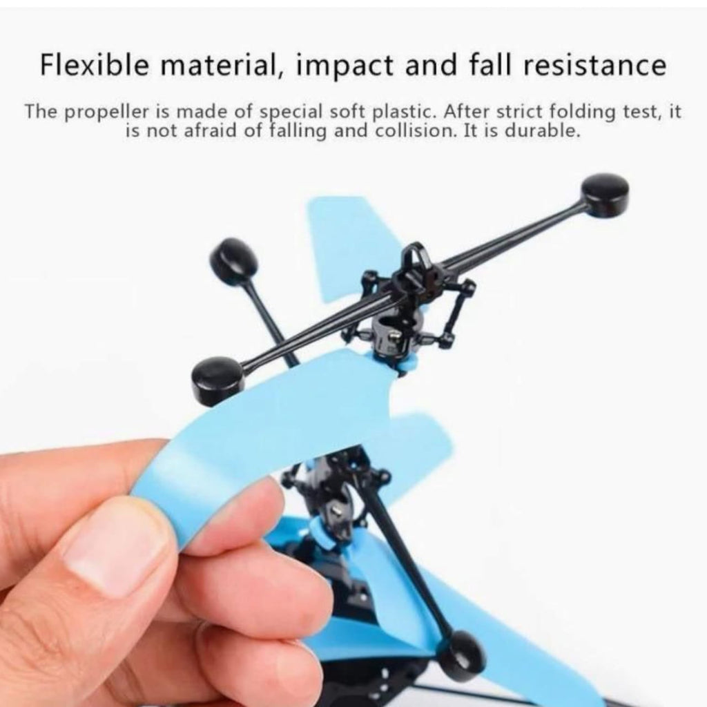 Helicopter – Hand Sensor Controlled, Rechargeable Flying Toy For Children