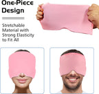 Headache Relief Hat For Migraine Relief, Tension, One Size Fits All Headache Cap With Reusable Ice Gel Pack