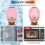 Headache Relief Hat For Migraine Relief, Tension, One Size Fits All Headache Cap With Reusable Ice Gel Pack