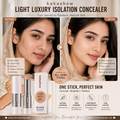 Kakashow Flawless Coverage Concealer Stick | Full Coverage Foundation Stick | Lightweight, Long-Lasting & Natural Finish