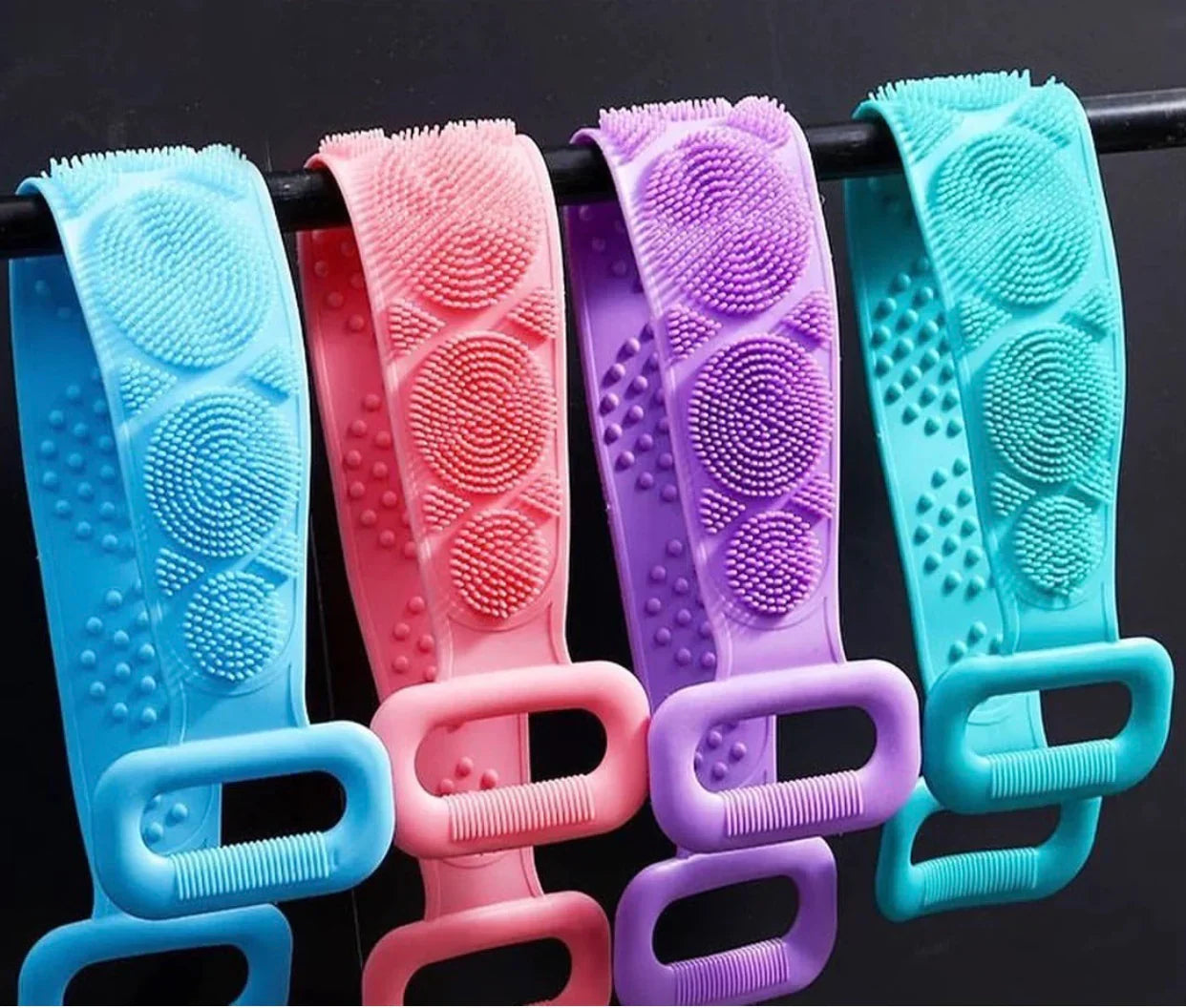 Single Side Bath Towel Silicone Scrubber Buy 1 Get 1 Free!!!
