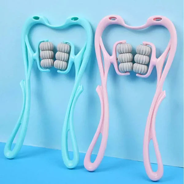 6 Wheel Pressure  Neck Massager