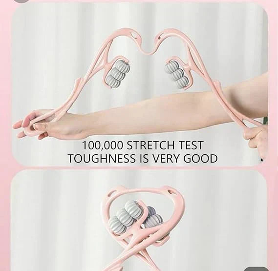 6 Wheel Pressure  Neck Massager