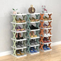 Multilayer Folding Shoe Rack Organizer with X Shape For Home
