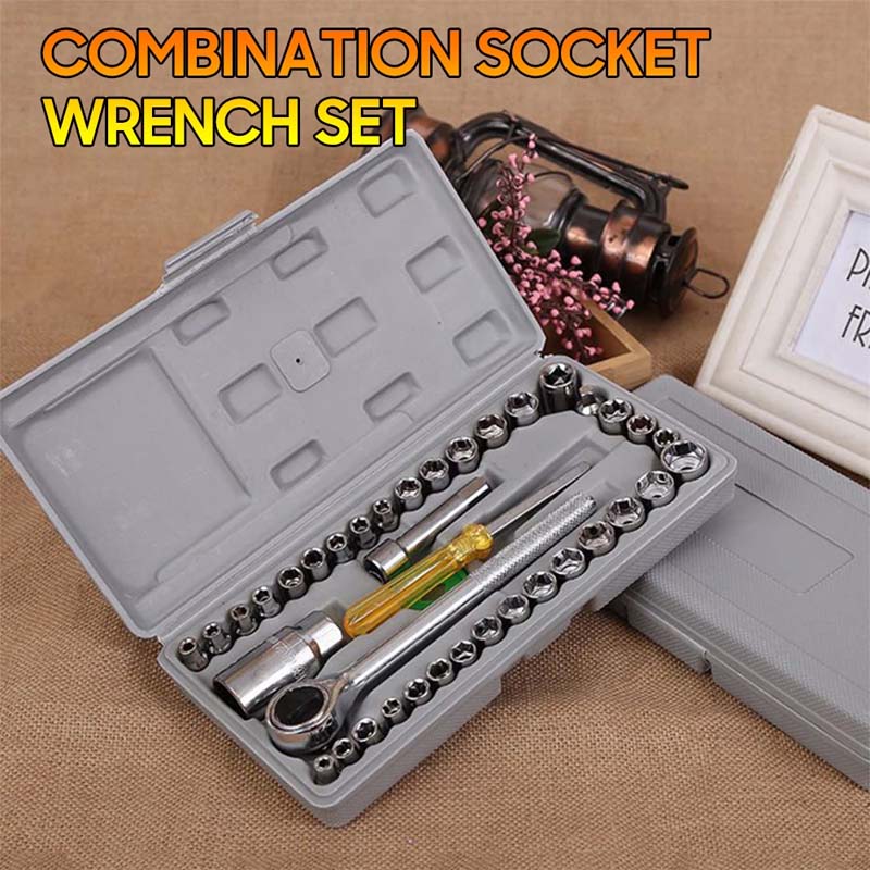 40pcs Combination Wrench Set