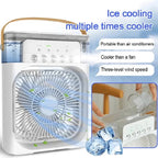 Large  USB Fan With Mist Water Cooler for Office Kitchen and Home
